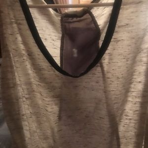 Michael Kors cute tank with black sheer on the back, never worn